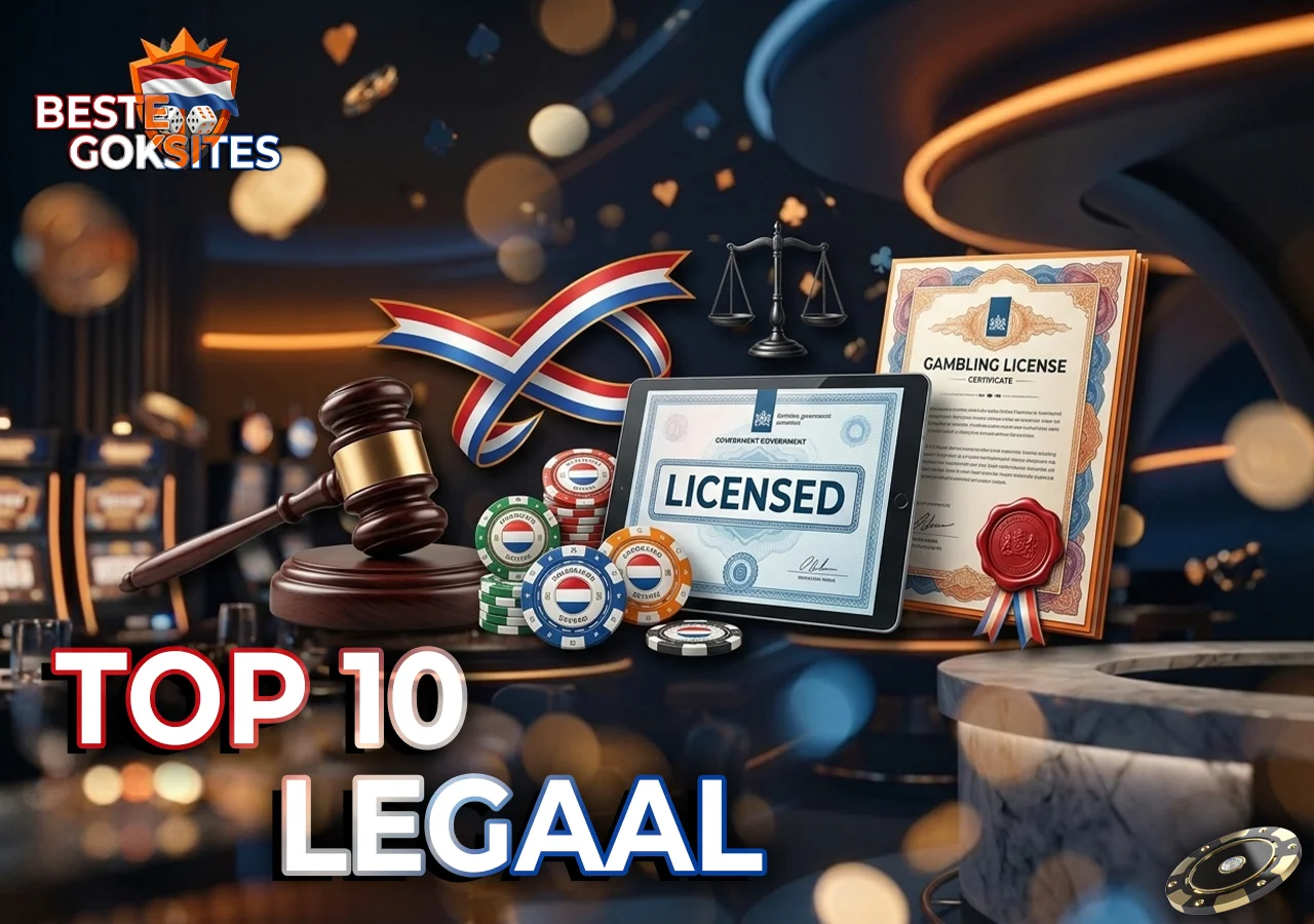 Overzicht van aanbieders met een officiële Nederlandse licentie voor legaal online gokken.